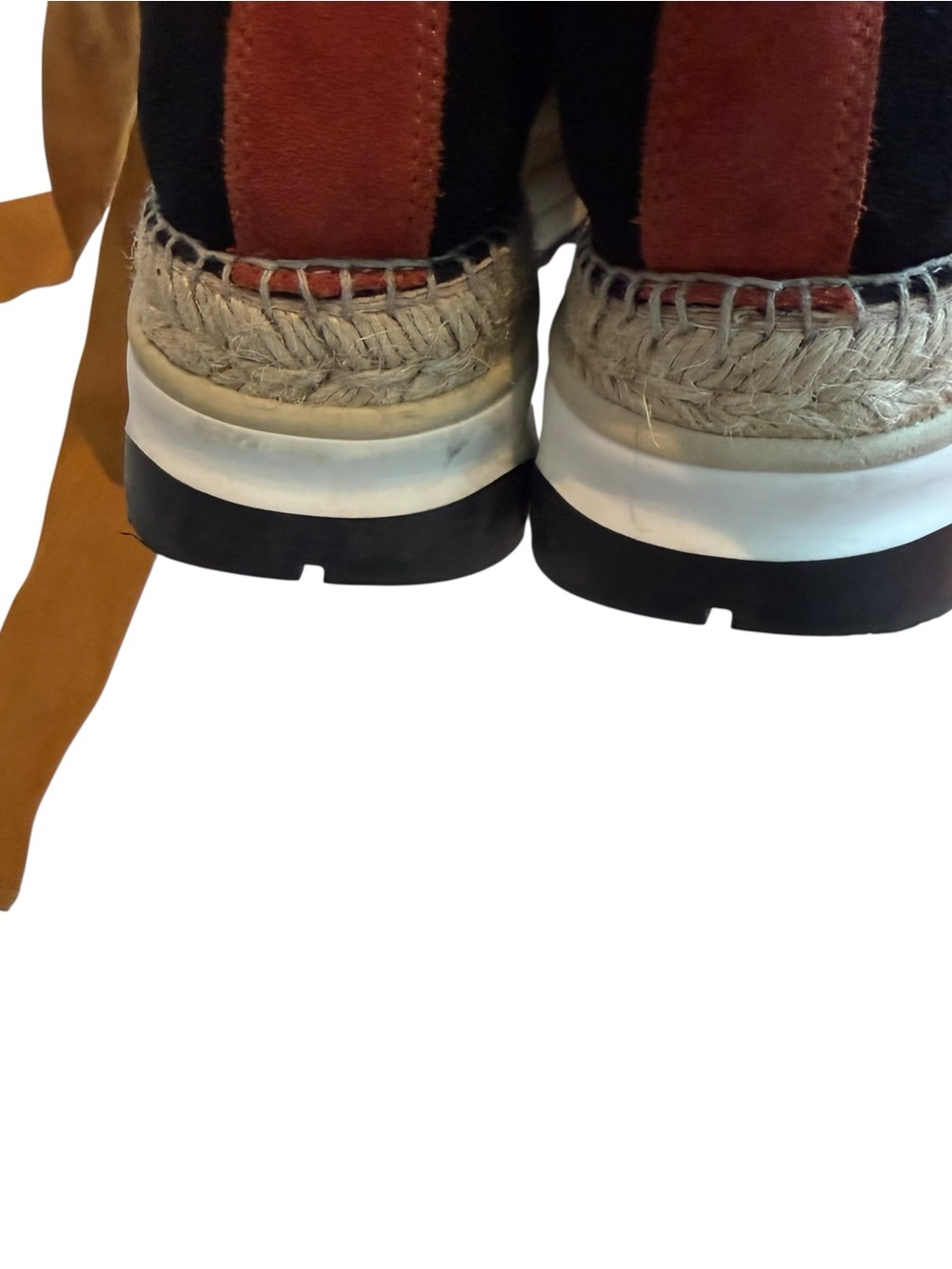 Free People Chapmin Multicolor Espadrille Platform Sneakers with Bow Accents - Picture 13 of 15